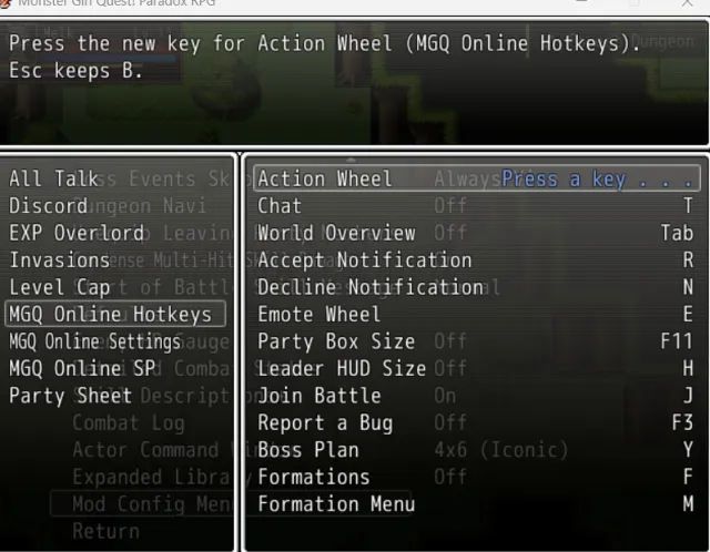 Picture of Mod Config Remake